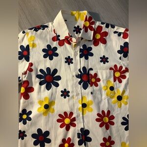 Field Core Floral Japanese Short Sleeve Button Down